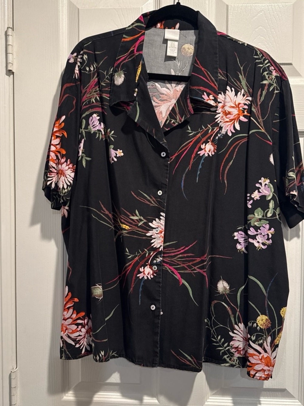 Button Down Floral Shirt